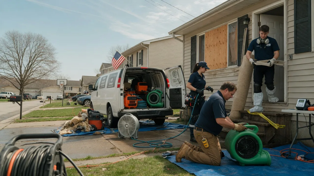 Water Damage Restoration in Burr Oak, KS near me